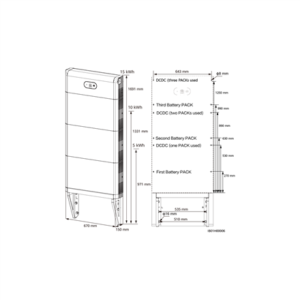 Huawei | LUNA2000 | Wall Mounting Bracket - Image 2
