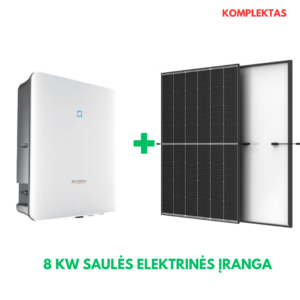 8 kW Sungrow + Trina