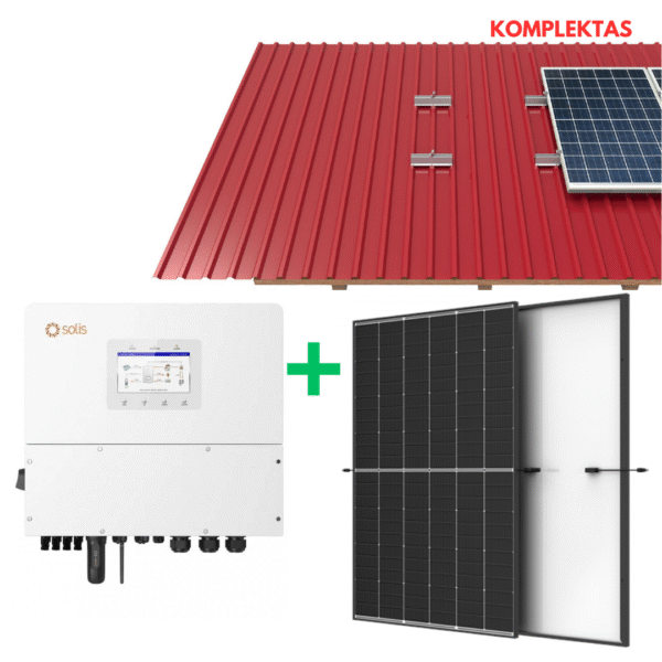 Saulės elektrinės komplektas