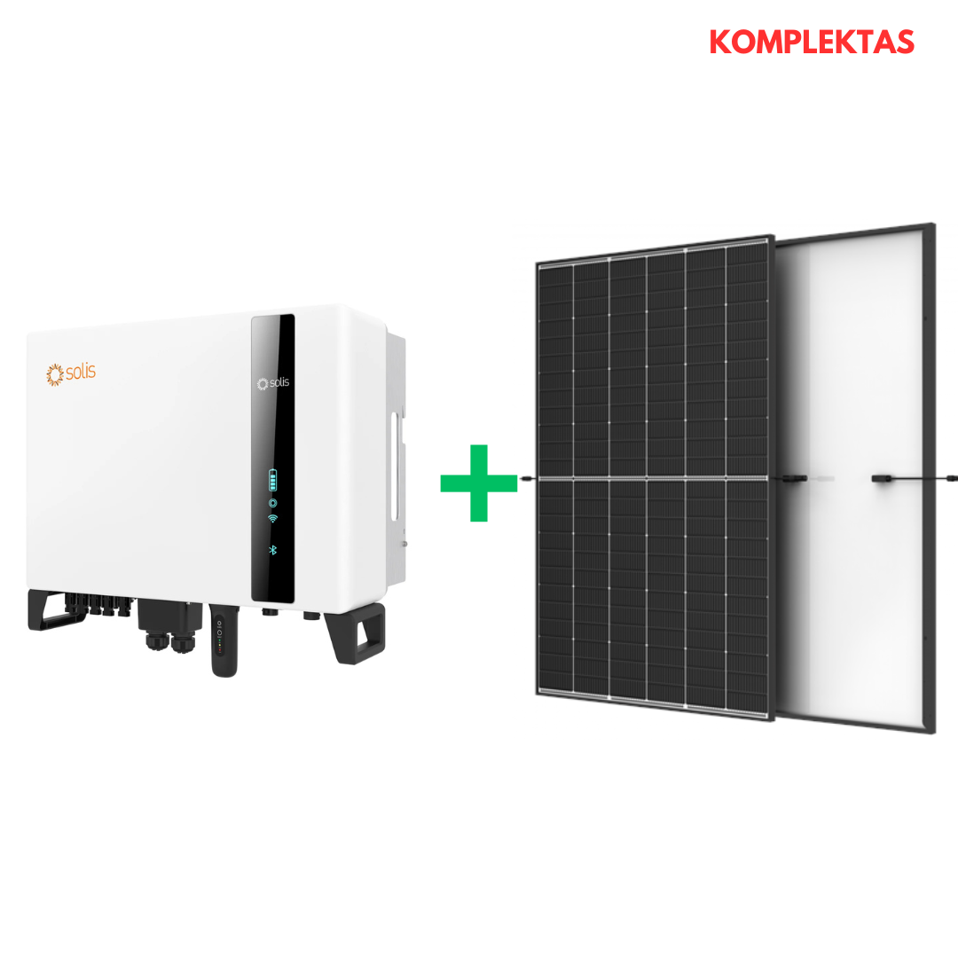 Saulės elektrinės komplektas