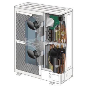 Atlantic Alfea Excellia A.I. TRI 14 šilumos siurblys oras/vanduo (024115, 700177, 075454) - Image 3