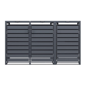 MIKKO trivietė šiukšlių konteinerio pastogė - Image 2