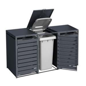 MIKKO trivietė šiukšlių konteinerio pastogė - Image 5