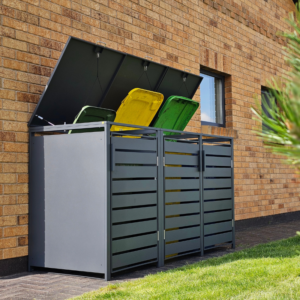 MIKKO trivietė šiukšlių konteinerio pastogė - Image 4