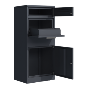 MIKKO siuntų ir pašto dėžutė, pilka - Image 3