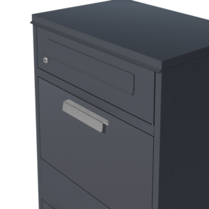 MIKKO siuntų ir pašto dėžutė, pilka - Image 6