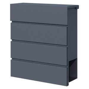 MIKKO pašto dėžutė, pilka - Image 2