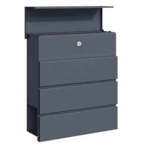 MIKKO pašto dėžutė, pilka - Image 4