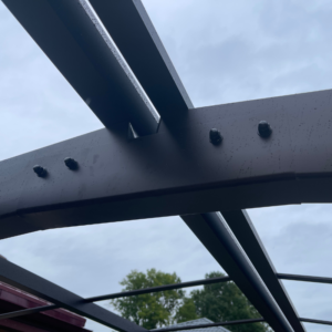 Portoforte dvivietė automobilių stoginė, M versija - matinė ruda - Image 4