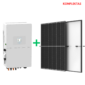 10 kW hibridinės saulės elektrinės įrangos komplektas, hibridinis Deye inverteris ir Trina saulės moduliai