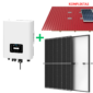 10 kW saulės elektrinės įrangos komplektas, Deye + Trina + trapecinei skardai montavimo konstrukcija