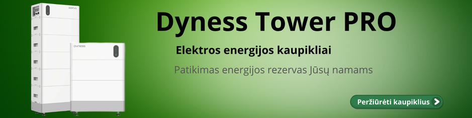 Dyness Tower PRO energijos kaupikliai