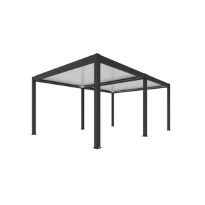Jardis Nova pergola su elektriniu lamelių stogu, LED apšvietimu, 4 x 6 m - Image 2