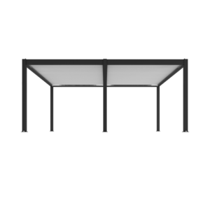Jardis Nova pergola su elektriniu lamelių stogu, LED apšvietimu, 4 x 6 m - Image 4