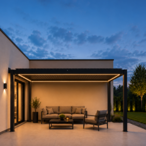 Jardis Nova pergola su elektriniu lamelių stogu 3 x 4 m - Image 2
