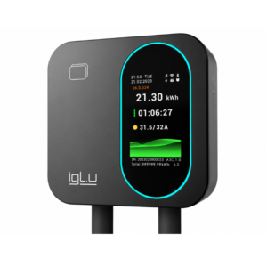 Iglu KALLIK Home 22 kW įkrovimo stotelė su Type 2 kabeliu ir DLM komplekte - Image 1