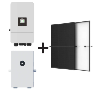 10 kW saulės elektrinė + 16 kWh energijos kaupiklis Deye (LV) + 15 kW hibridinis inverteris - Image 1